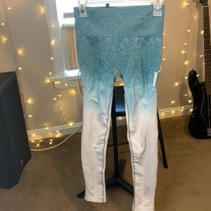 GymShark ombré leggings/yoga pants. Size M